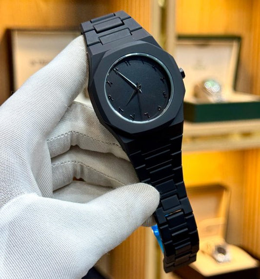 Black Aura Arabic Watch